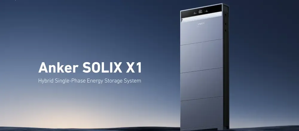 Anker SOLIX X1 hybrid single-phase energy storage system