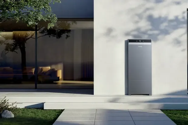 Anker SOLIX X1 installed externally against a rendered wall (product image supplied by Anker SOLIX)